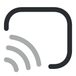 Mirroring Screen SVG Icon